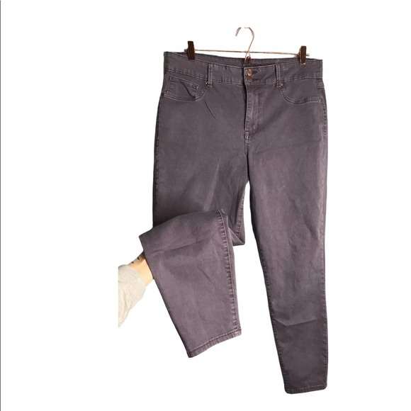 Maurice’s | High Rise Double Button Purple Jeans - Picture 2 of 8